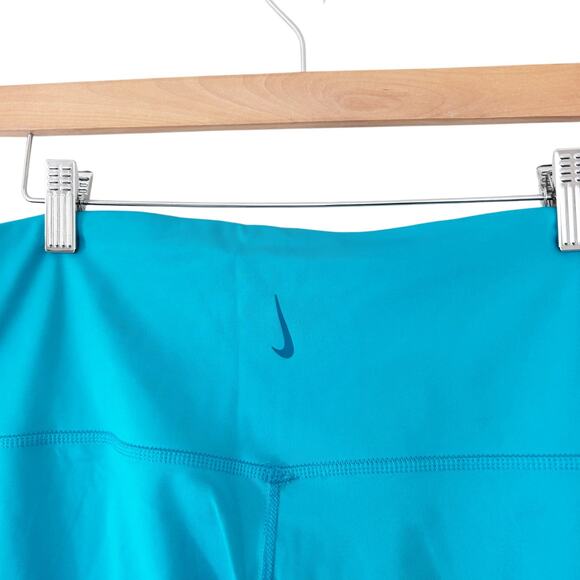 Nike Dri Fit Yoga Teal Leggings Sz XXL - Picture 6 of 7